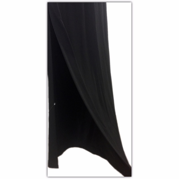 De-Laru Black with Sparkles Spaghetti Strap Gown - Picture 6 of 6